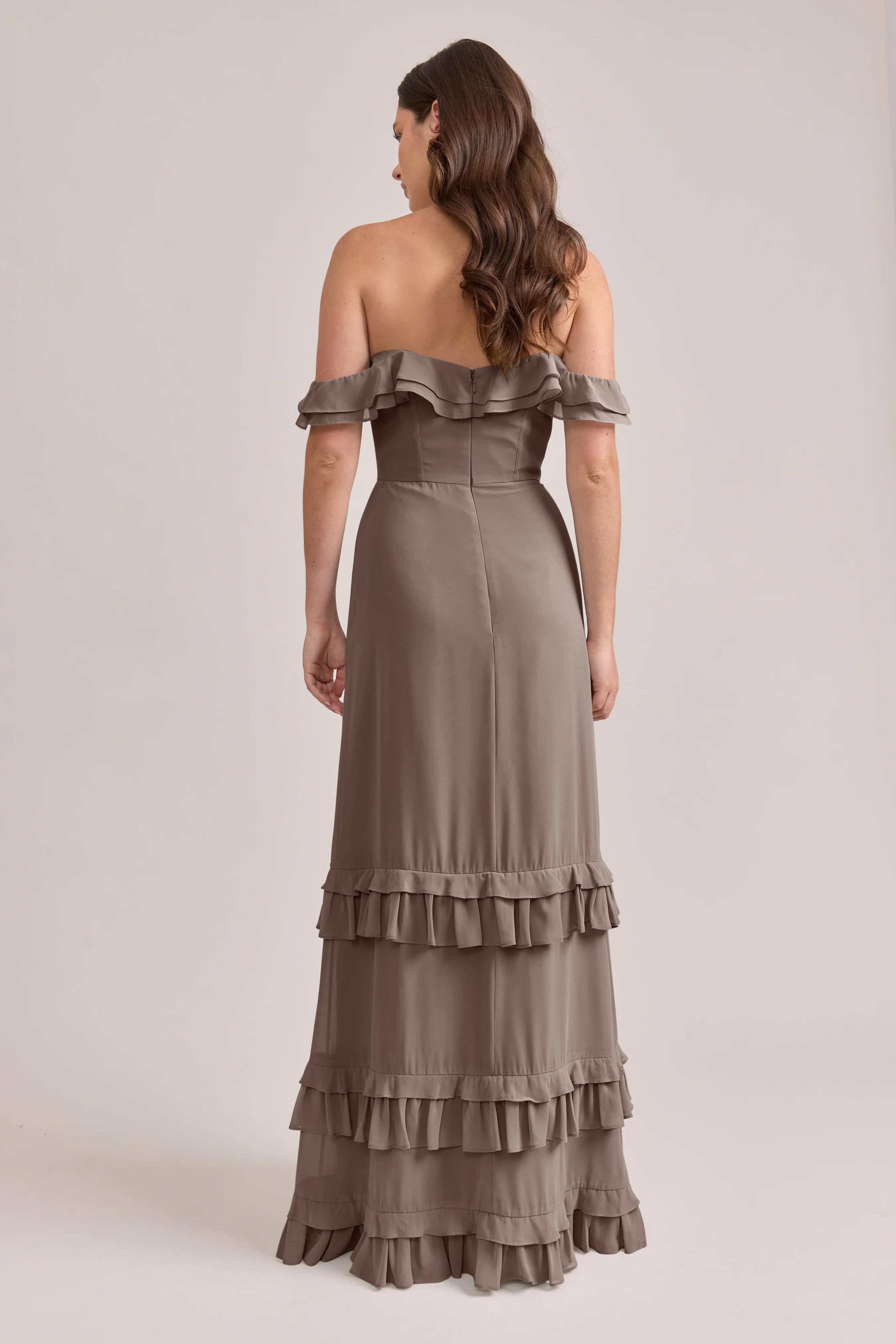 Shea Chiffon Dress | Made To Order - Image 54