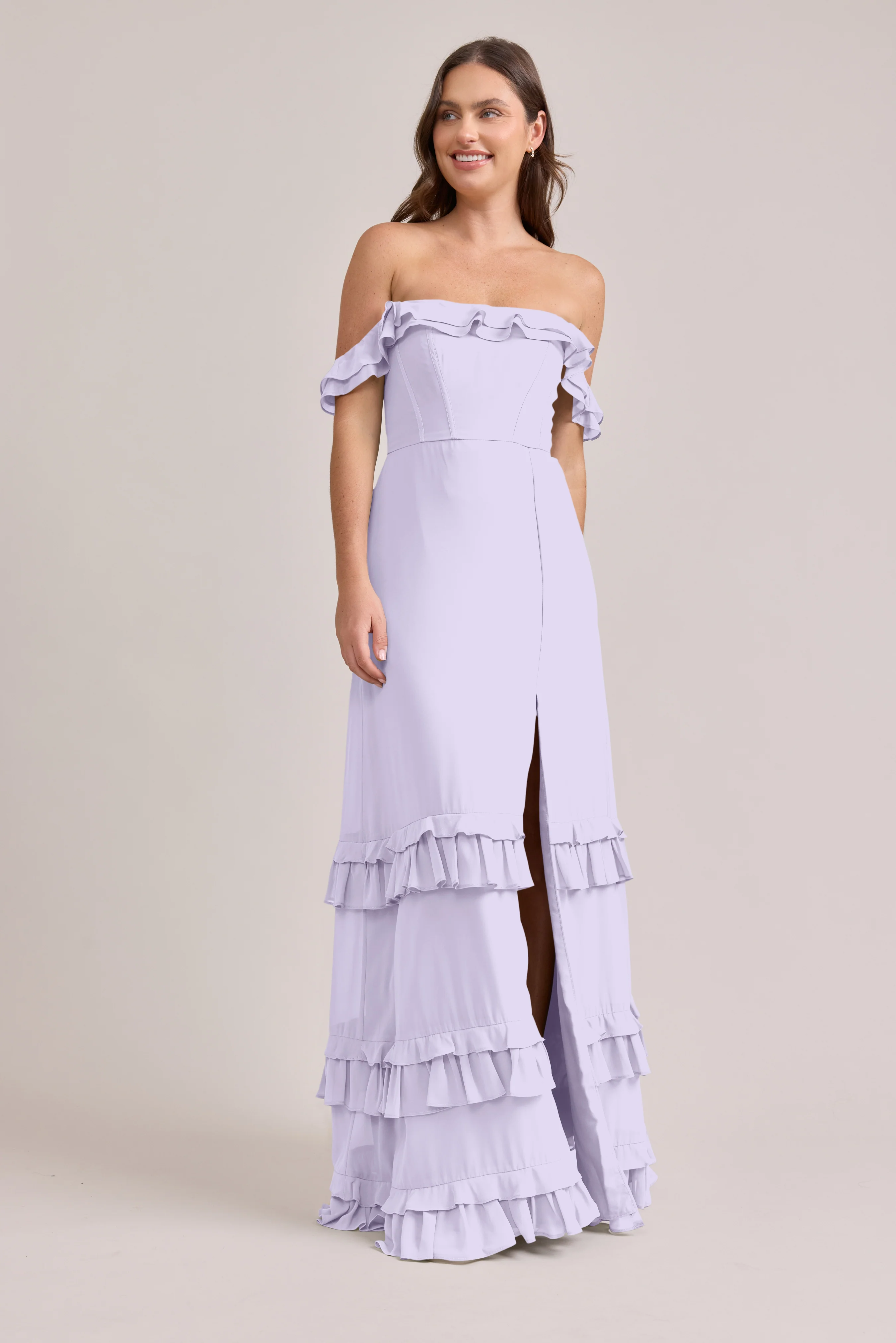 Shea Chiffon Dress | Made To Order - Image 56