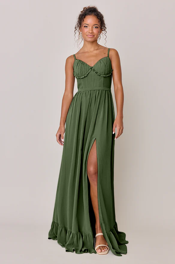 Shylah Chiffon Dress | Made To Order - Image 104