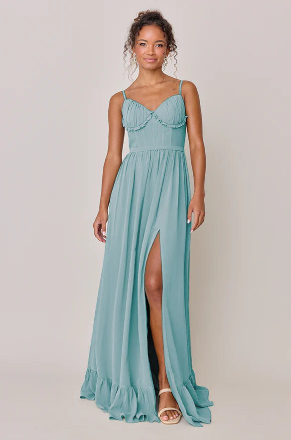 Shylah Chiffon Dress | Made To Order - Image 114
