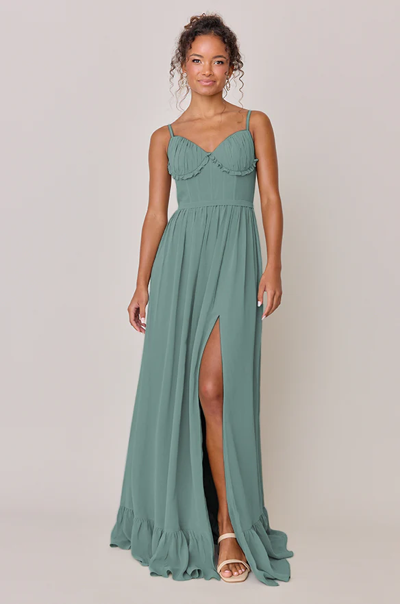 Shylah Chiffon Dress | Made To Order - Image 124
