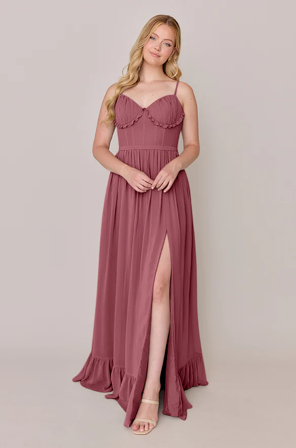 Shylah Chiffon Dress | Made To Order - Image 129