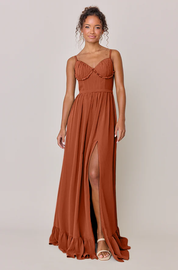 Shylah Chiffon Dress | Made To Order - Image 135