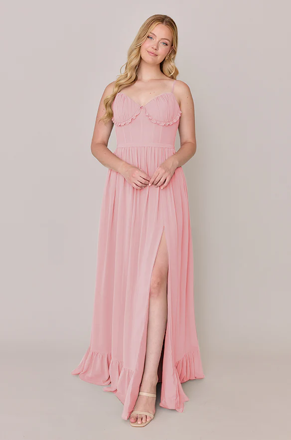 Shylah Chiffon Dress | Made To Order - Image 17