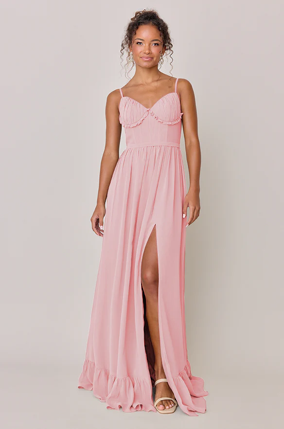 Shylah Chiffon Dress | Made To Order - Image 19