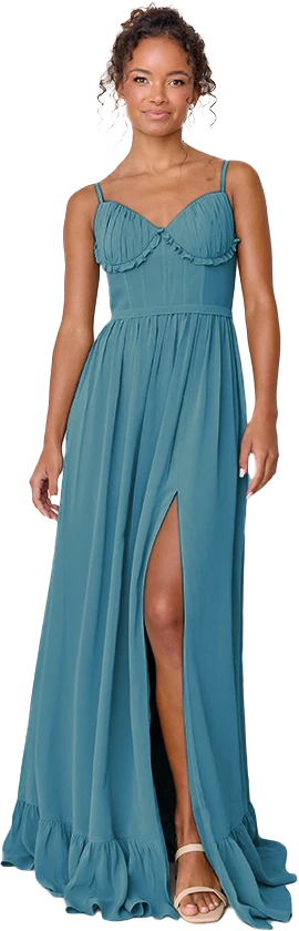 Shylah Chiffon Dress | Made To Order - Image 191