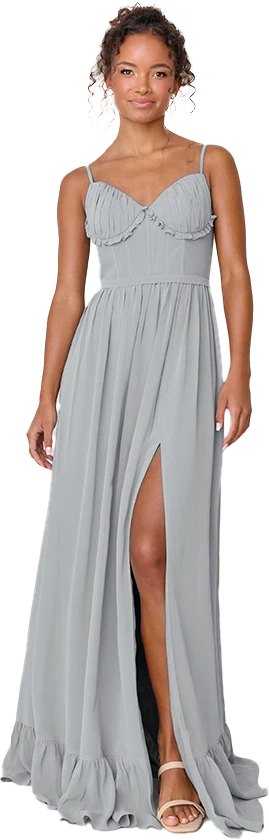 Shylah Chiffon Dress | Made To Order - Image 193
