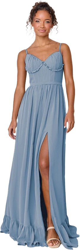 Shylah Chiffon Dress | Made To Order - Image 198
