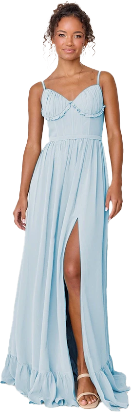 Shylah Chiffon Dress | Made To Order - Image 202