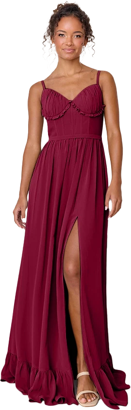 Shylah Chiffon Dress | Made To Order - Image 204