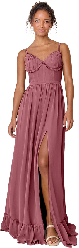 Shylah Chiffon Dress | Made To Order - Image 215