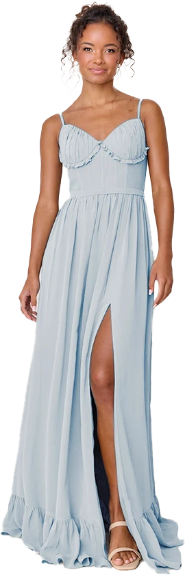 Shylah Chiffon Dress | Made To Order - Image 219