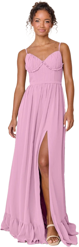Shylah Chiffon Dress | Made To Order - Image 230