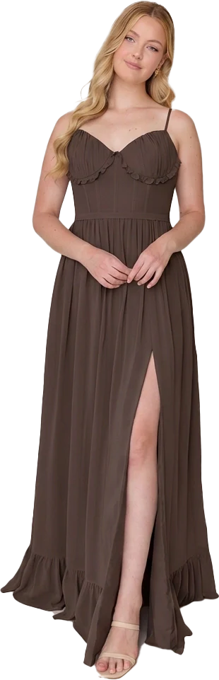 Shylah Chiffon Dress | Made To Order - Image 245