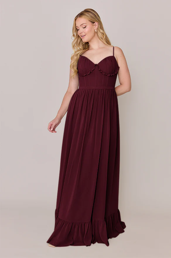 Shylah Chiffon Dress | Made To Order - Image 25