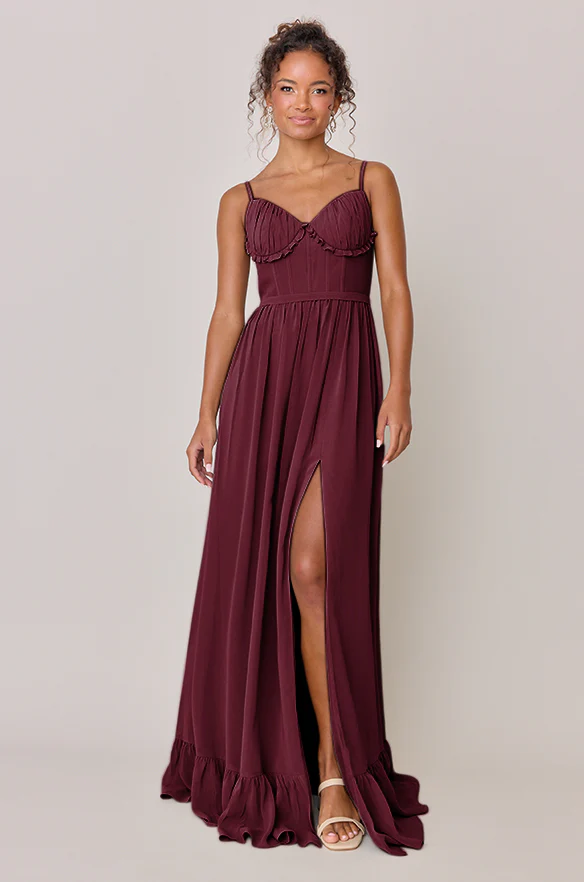 Shylah Chiffon Dress | Made To Order - Image 27
