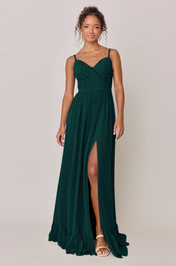 Shylah Chiffon Dress | Made To Order - Image 37