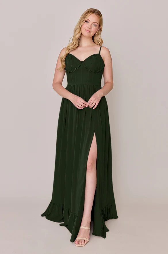Shylah Chiffon Dress | Made To Order - Image 39