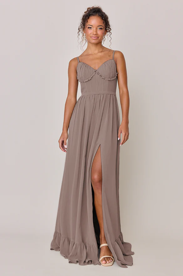 Shylah Chiffon Dress | Made To Order - Image 81