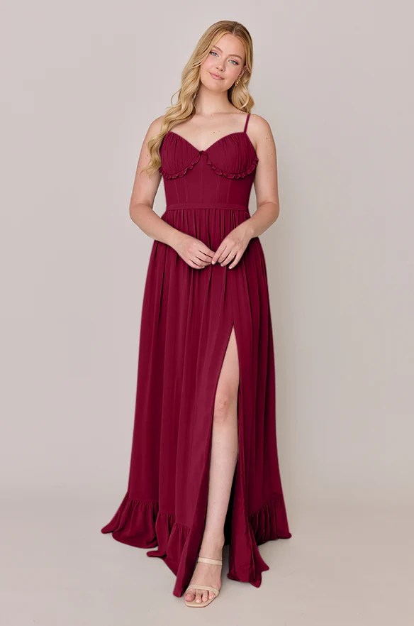 Shylah Chiffon Dress | Made To Order - Image 92
