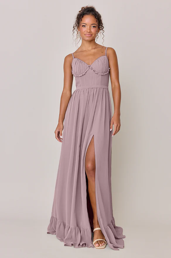 Shylah Chiffon Dress | Made To Order - Image 96