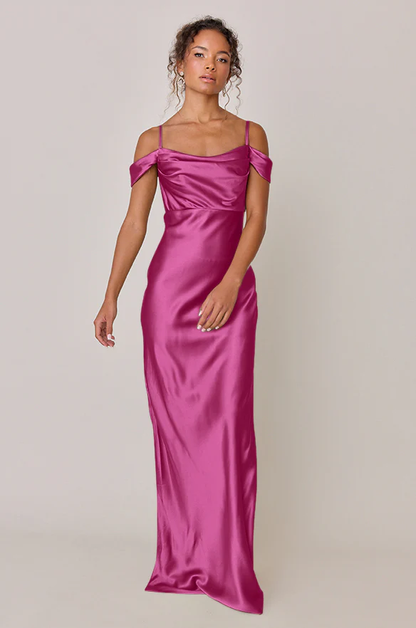 Sienna Satin Dress | Made To Order - Image 104
