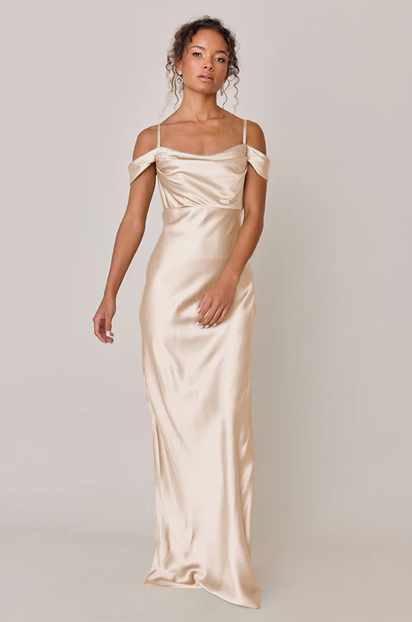 Sienna Satin Dress | Made To Order - Image 109