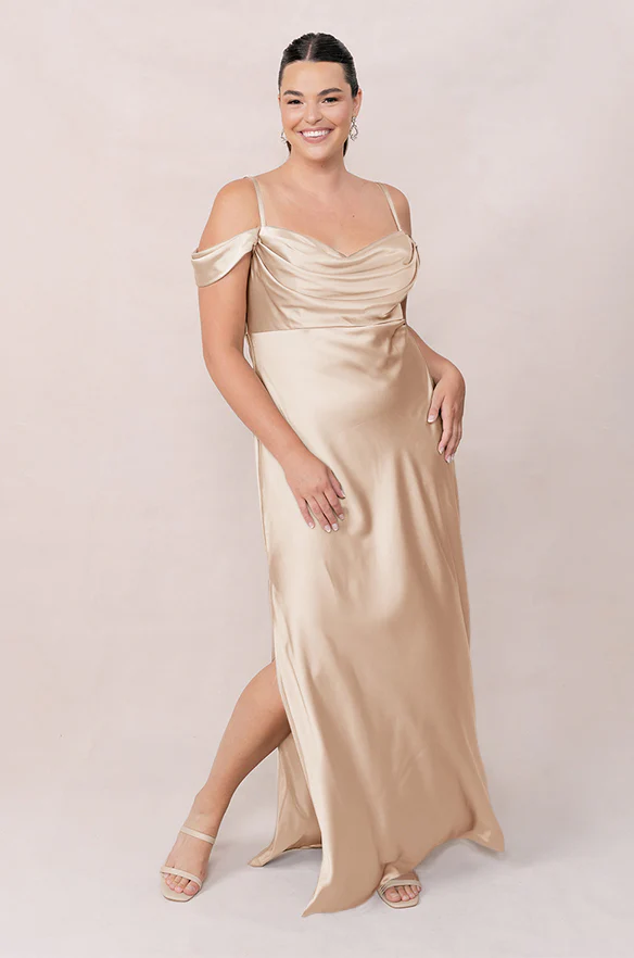 Sienna Satin Dress | Made To Order - Image 111