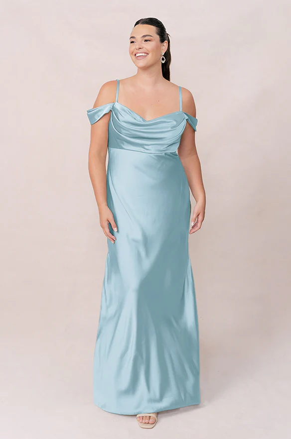 Sienna Satin Dress | Made To Order - Image 125