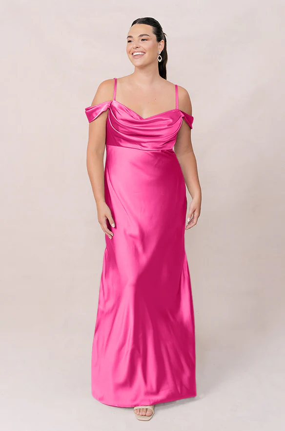 Sienna Satin Dress | Made To Order - Image 141