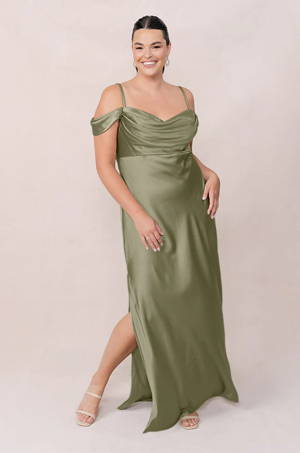Sienna Satin Dress | Made To Order - Image 147