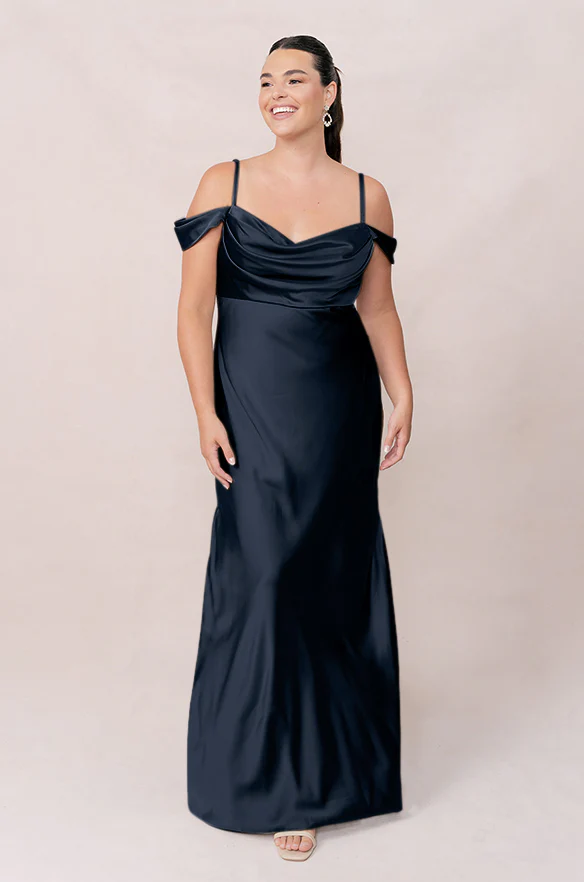 Sienna Satin Dress | Made To Order - Image 153