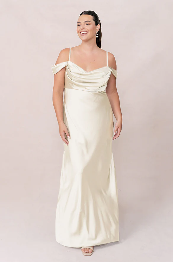 Sienna Satin Dress | Made To Order - Image 155