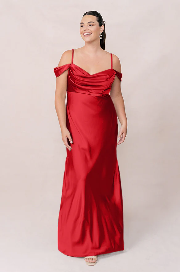 Sienna Satin Dress | Made To Order - Image 171
