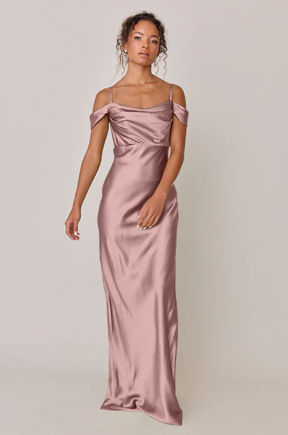 Sienna Satin Dress | Made To Order - Image 178