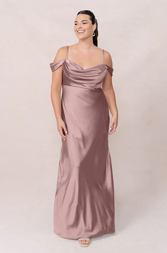Sienna Satin Dress | Made To Order - Image 179