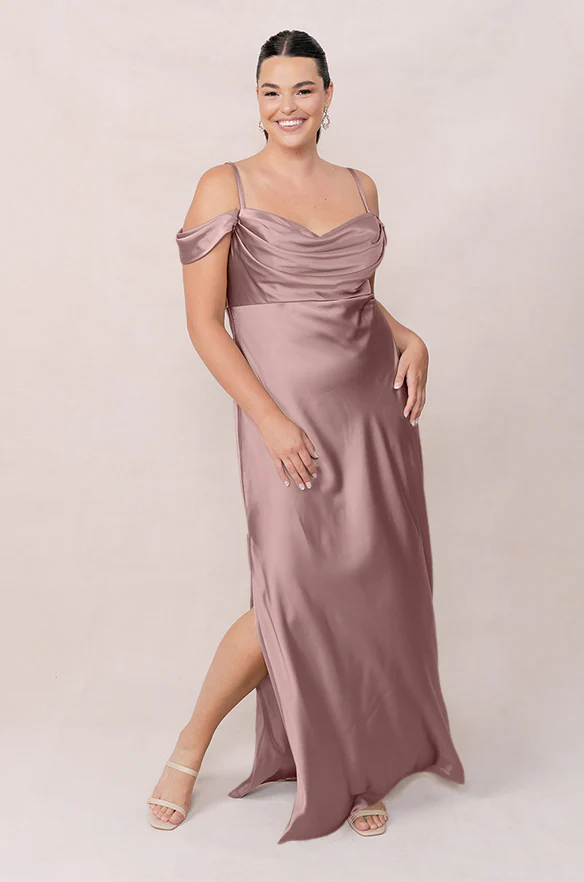 Sienna Satin Dress | Made To Order - Image 181