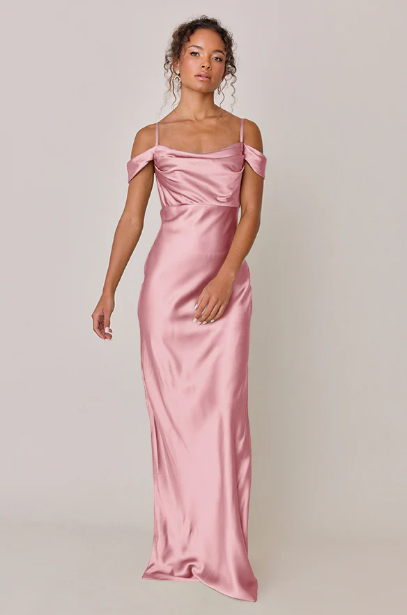 Sienna Satin Dress | Made To Order - Image 187