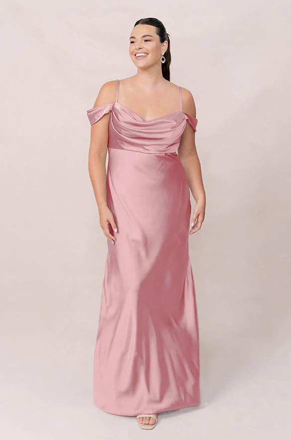Sienna Satin Dress | Made To Order - Image 188