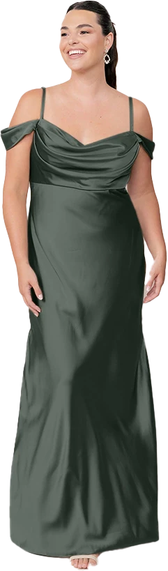 Sienna Satin Dress | Made To Order - Image 19