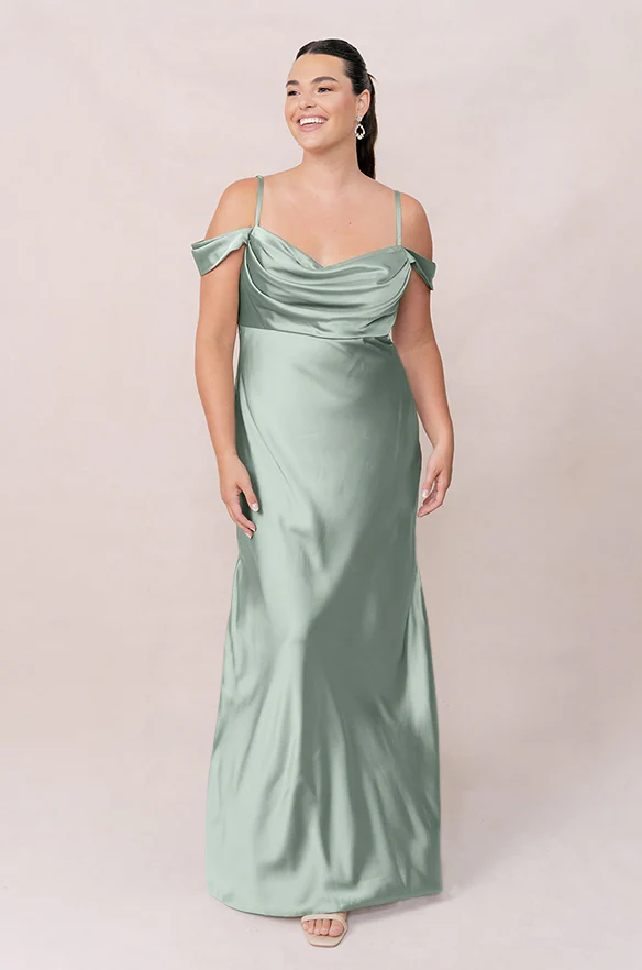 Sienna Satin Dress | Made To Order - Image 194
