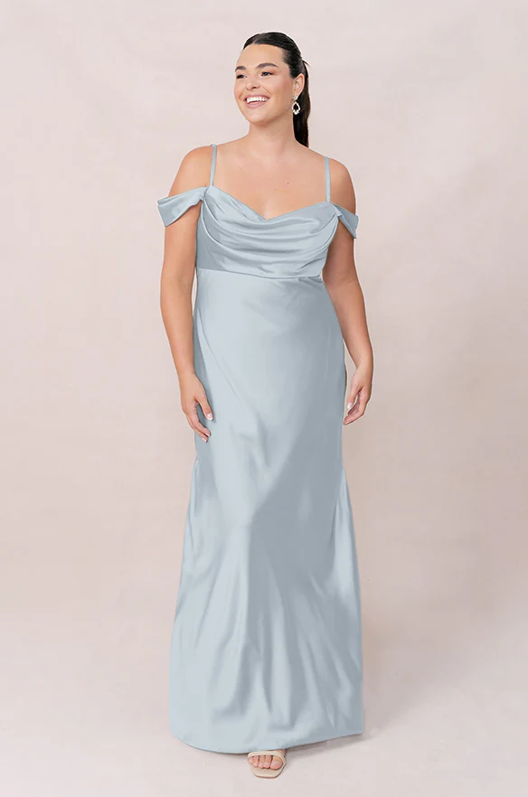 Sienna Satin Dress | Made To Order - Image 201