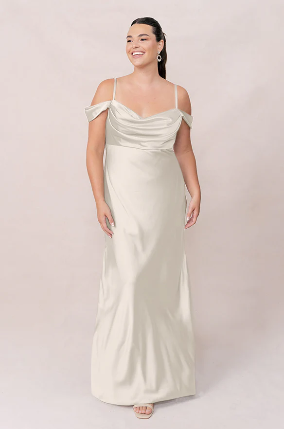 Sienna Satin Dress | Made To Order - Image 205