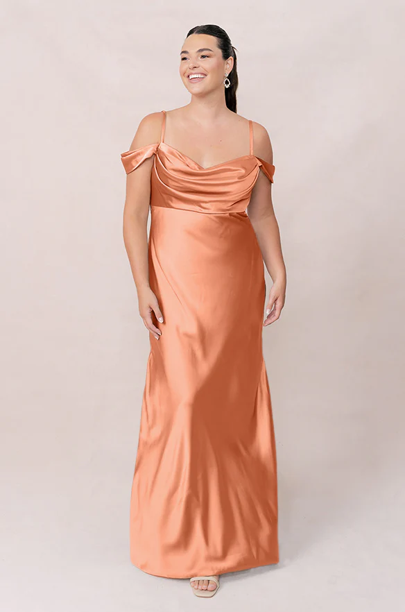 Sienna Satin Dress | Made To Order - Image 211