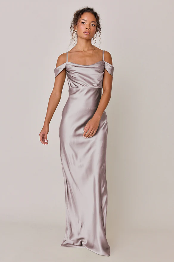 Sienna Satin Dress | Made To Order - Image 214