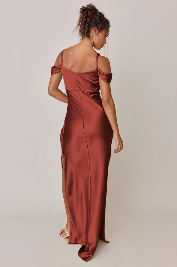 Sienna Satin Dress | Made To Order - Image 216