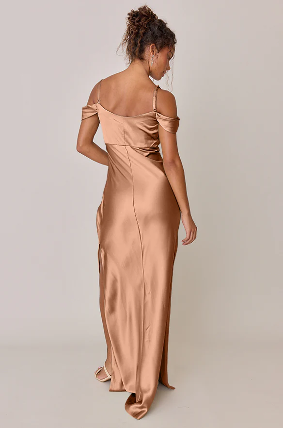 Sienna Satin Dress | Made To Order - Image 220