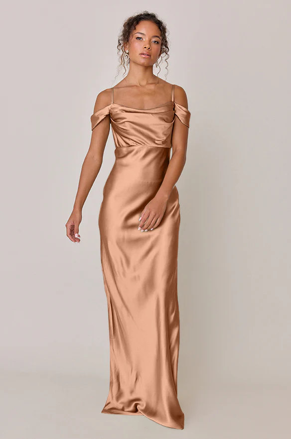 Sienna Satin Dress | Made To Order - Image 222