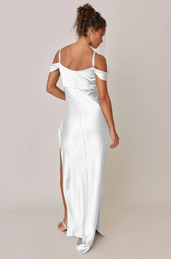 Sienna Satin Dress | Made To Order - Image 224