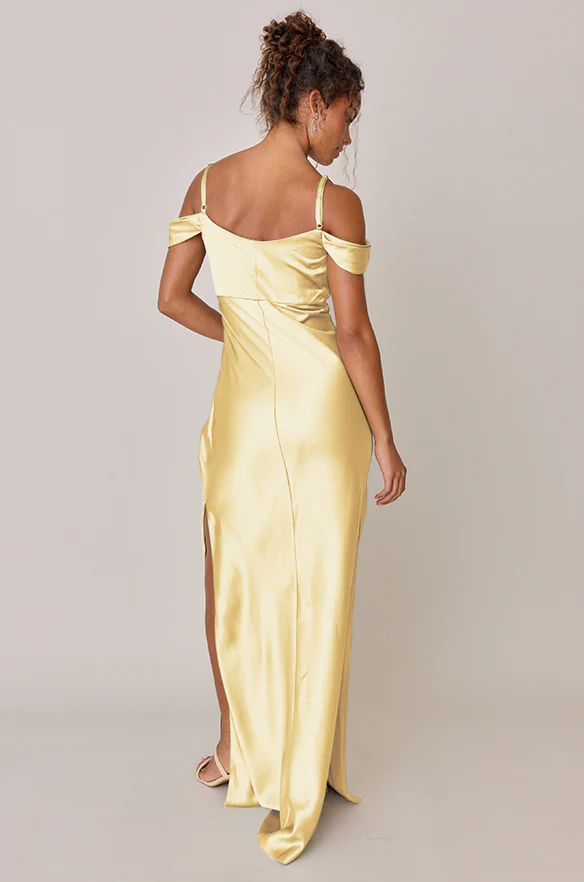 Sienna Satin Dress | Made To Order - Image 226